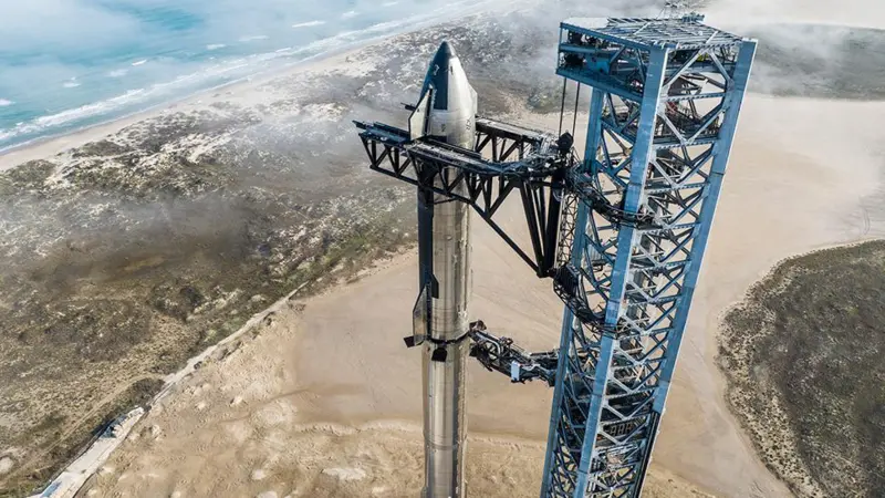 Spacex-torre-acoplada Elon Musk Revela Novos Foguetes em Lançamento Histórico: Já Estamos no Futuro!