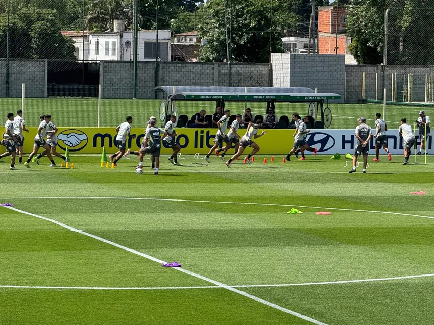 atletico-mineiro-treino Guilherme Arana retorna para a final da Libertadores pelo Atlético-MG